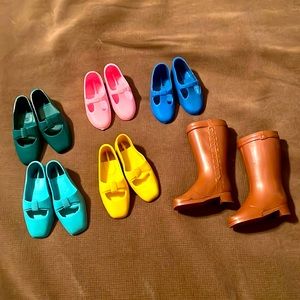 Vintage doll shoes